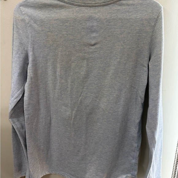 George Light Gray Kids Long Sleeve Tee - Picture 2 of 3